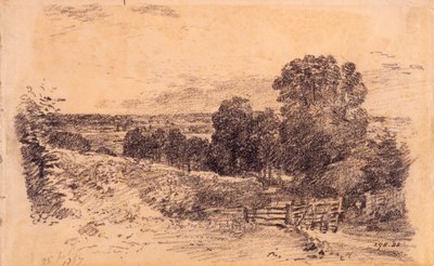 A Lane near East Bergholt by John Constable